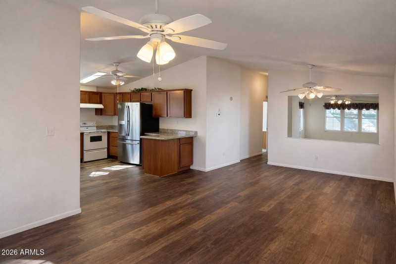 3700 13 Kitchen and living room view