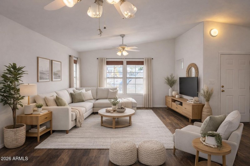 Virtually Staged Living room 3700 13