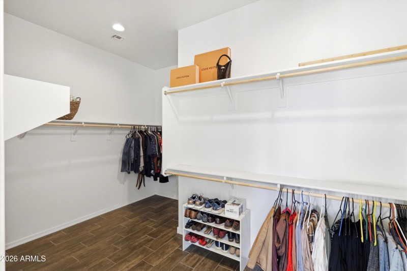HUGE Primary Closet