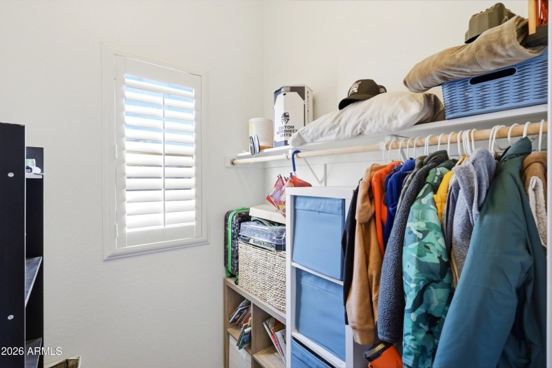 Walk-in Closet 2nd Bedroom