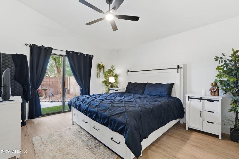 Primary Bedroom With Slider