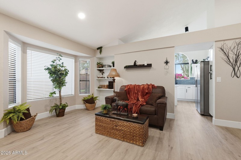 Living Room Near Kitchen Entry