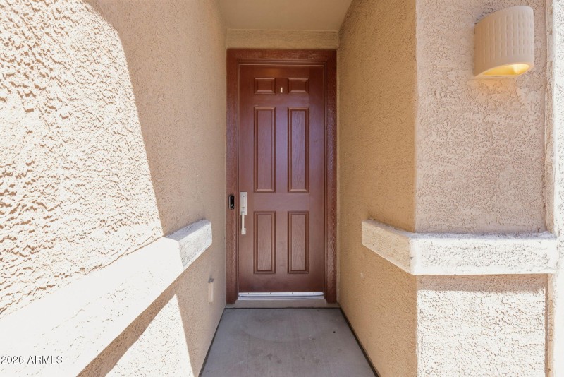 Covered Front Entrance