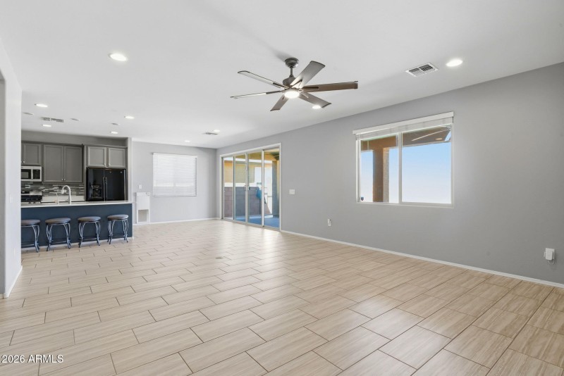 Open Concept Living Area