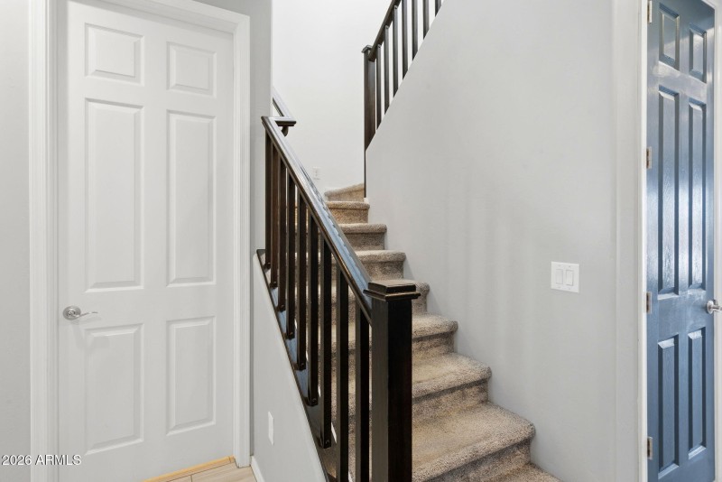 Stairs with Upgraded Railing