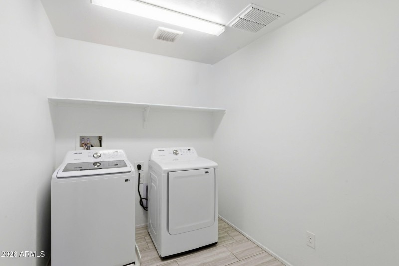 Upstairs Laundry Room