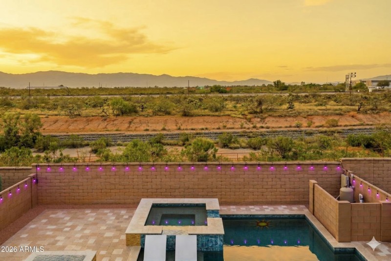 Backyard Sunset Views