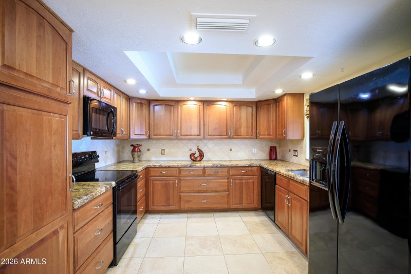 Remodeled Kitchen with Granite Counters