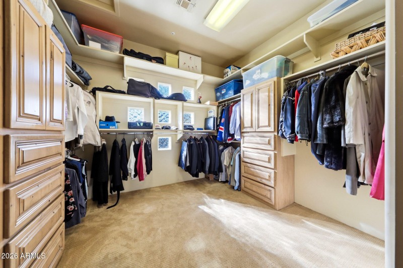 Primary Walk-in Closet