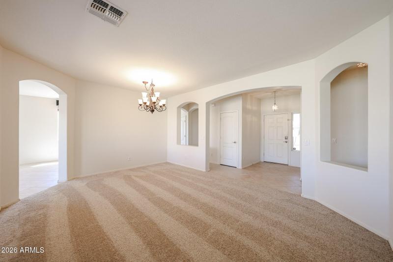 Alternative angle of entryway front room