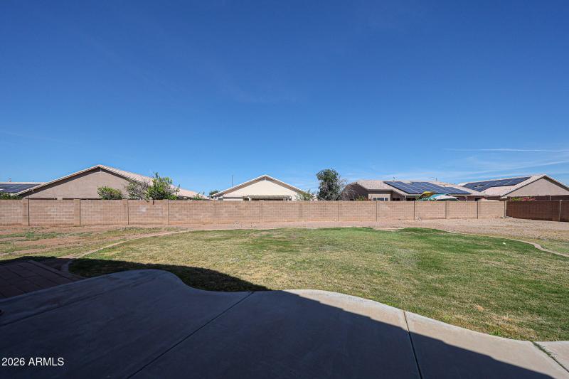 1/3 Acre lot with huge backyard