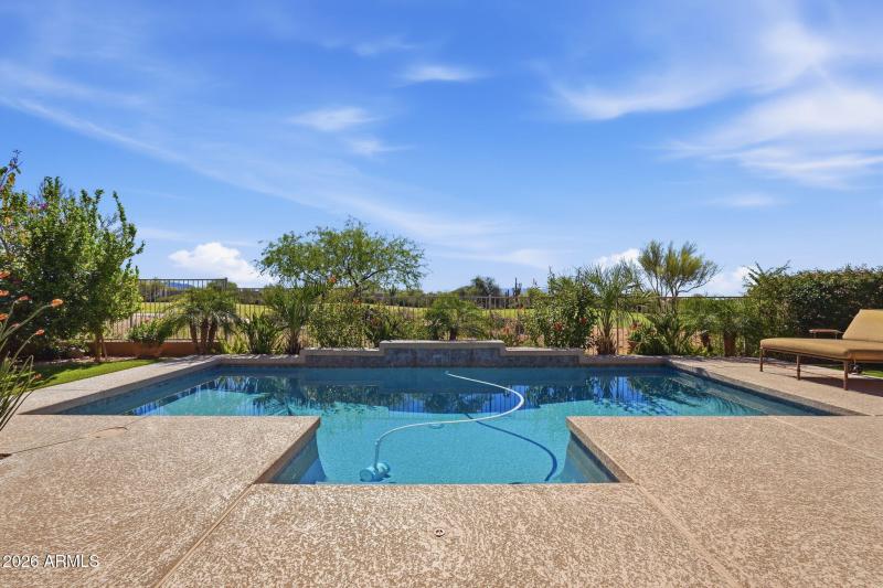 Backyard Pool overlooking Golf Course
