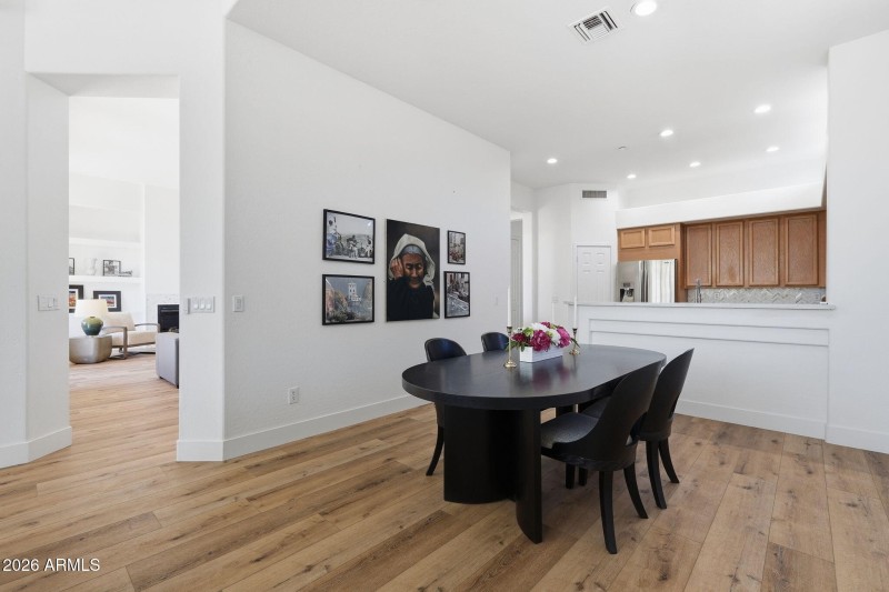 Dining in Great Room