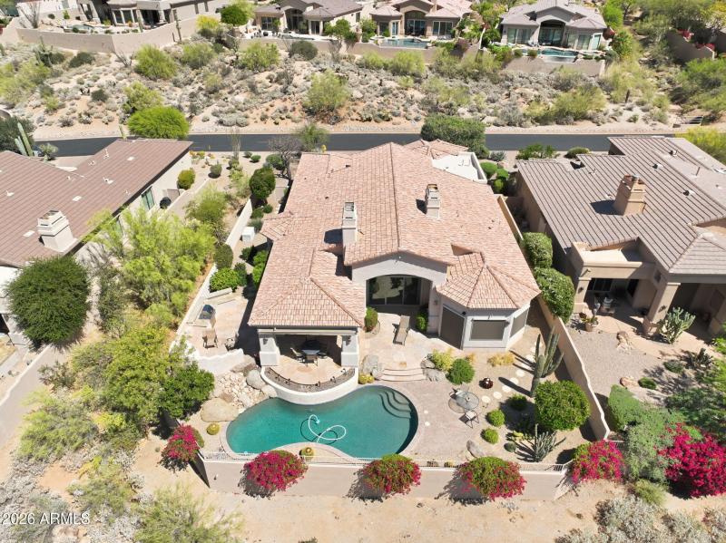 View of home from South