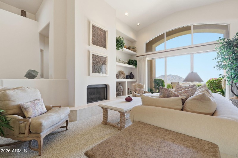 Mtn & City View from Living Room