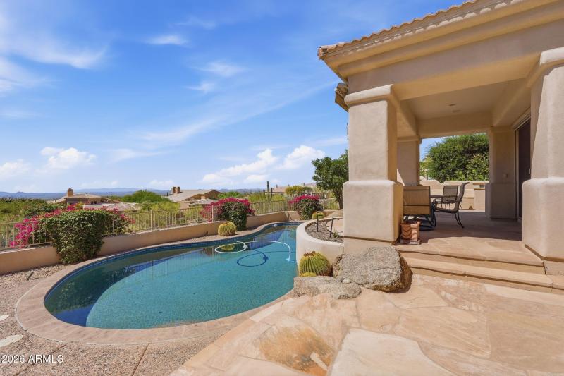 Mtn & City Views from Backyard