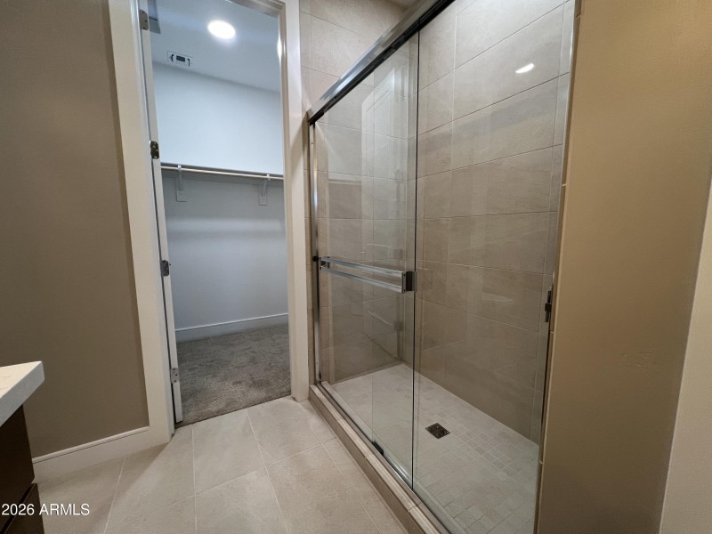 Primary Bath Walk in Shower