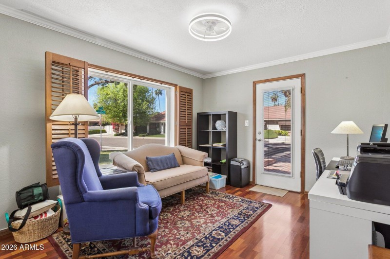 4th Bedroom - Den with Seperate Entrance