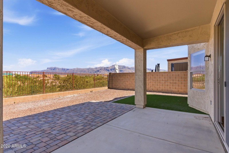 Back Patio with Views