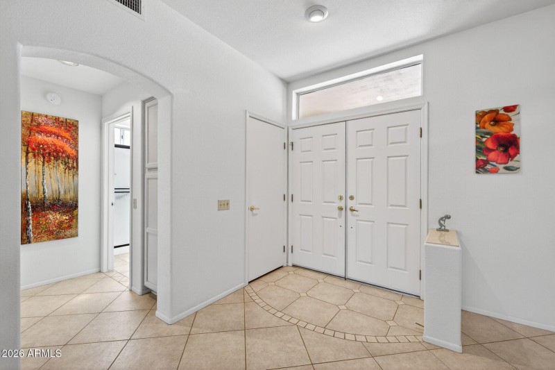 Foyer towards Hall Bath