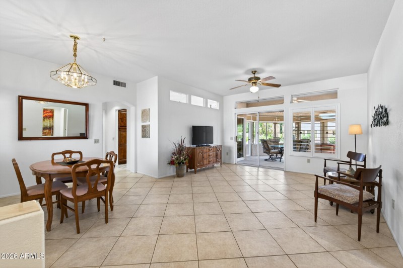 Foyer towards Living Room