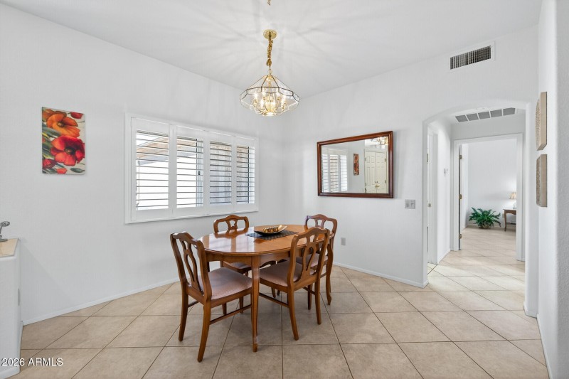 Dining towards Primary Bedroom