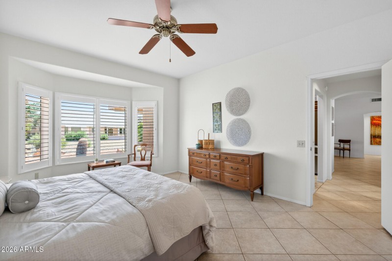 Primary Bedroom towards Living Room