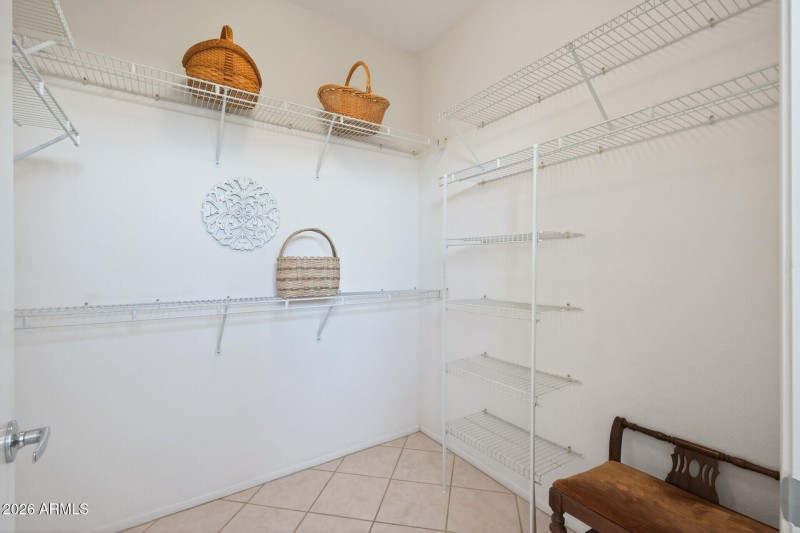 Primary Walk-In Closet