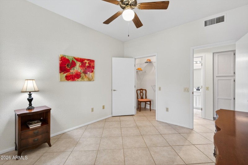Guest Bedroom towards Hall Bath