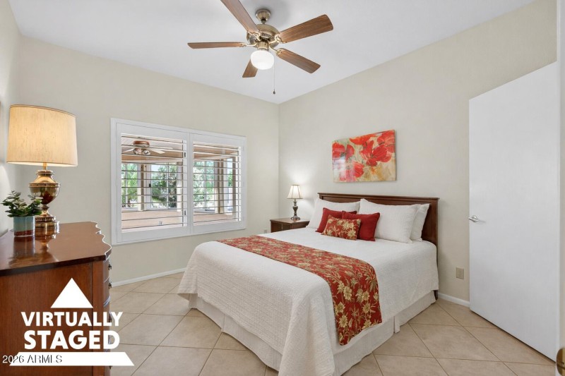 Guest Bedroom Virtually Staged