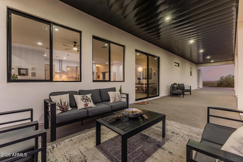 Expansive Covered Patio