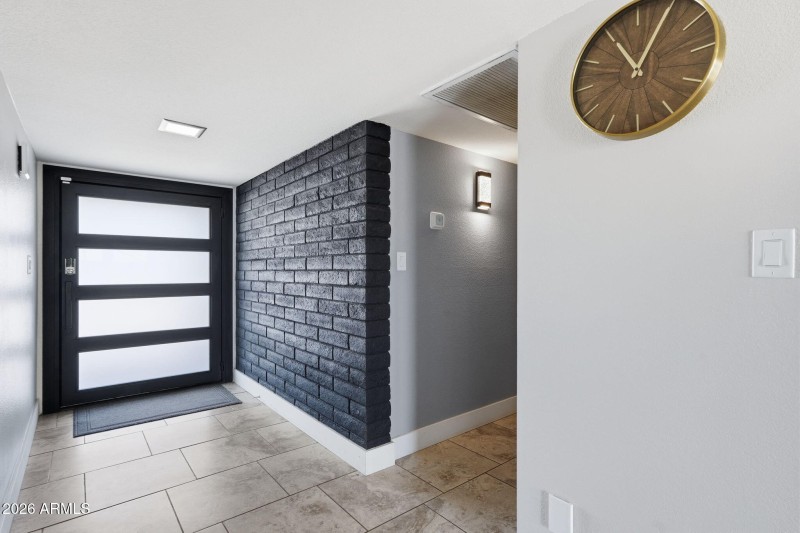 Custom oversized front door