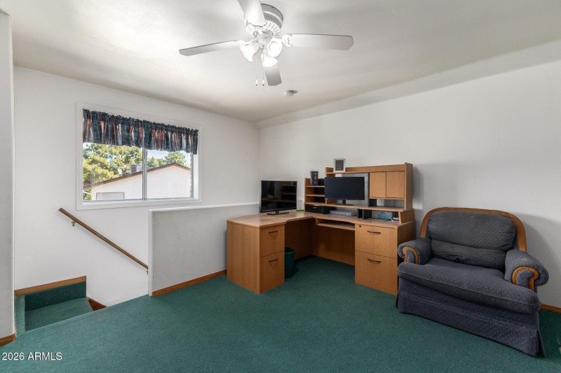 Upstairs Loft Office/Playroom/Storage