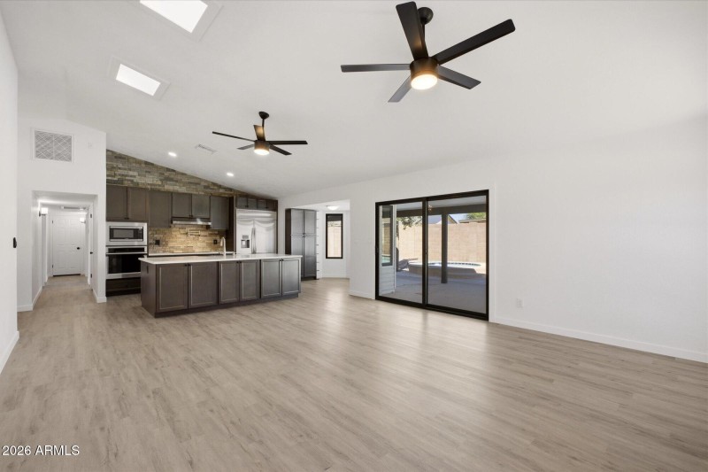 Living Room to Kitchen