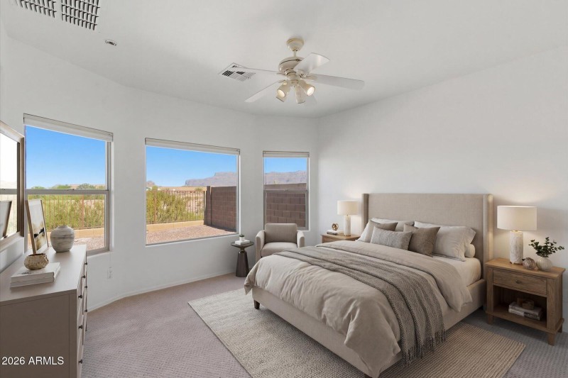 Primary Bedroom with Views