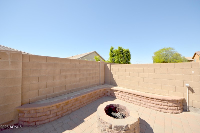 Backyard Fire Pit with Siting Area1