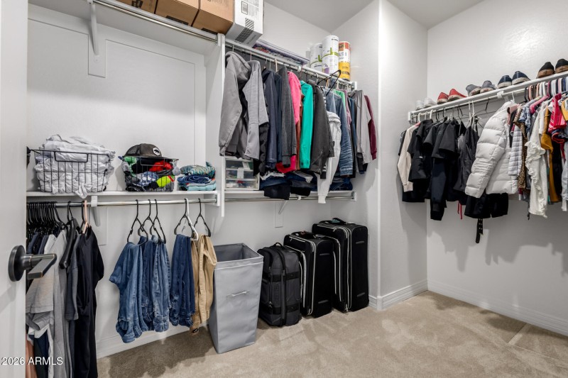 Primary Walk In Closet