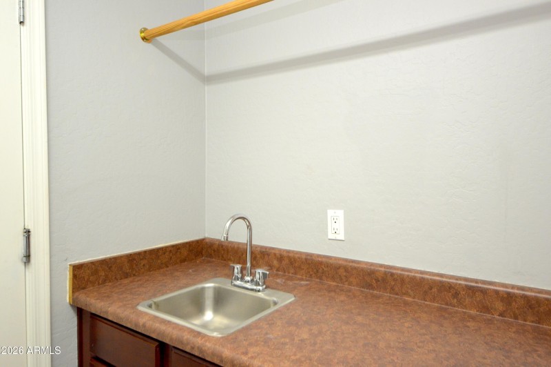 Laundry Room Sink & Cabinet