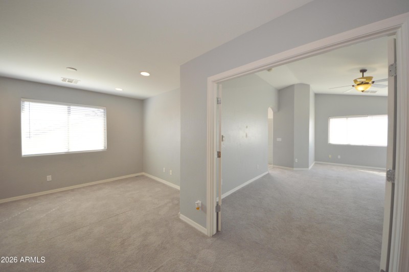 Primary Room Double Door Entrance