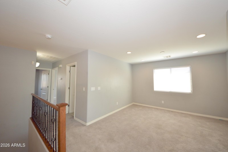 Upstairs Office - Fmily Room - Hall Way