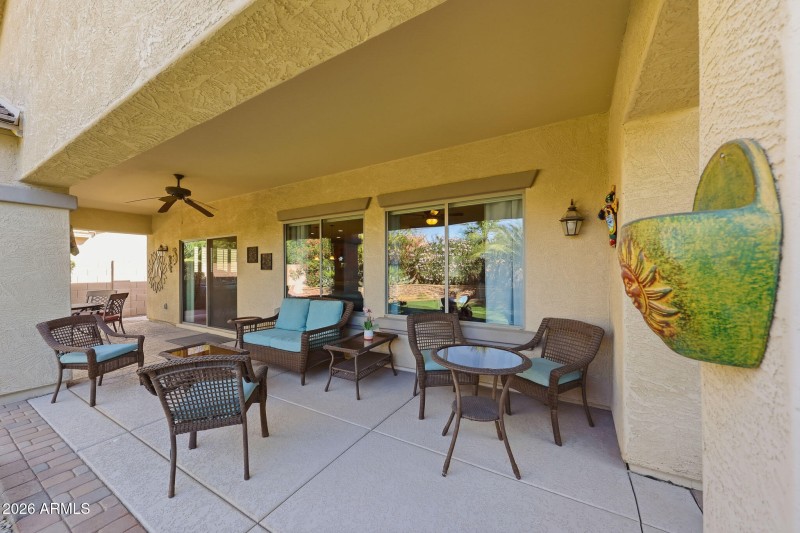 Perfect patio for entertaining