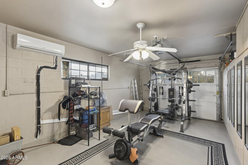 3rd Car Garage/Gym