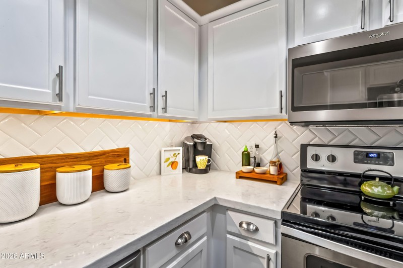 Updated Tile Backsplash