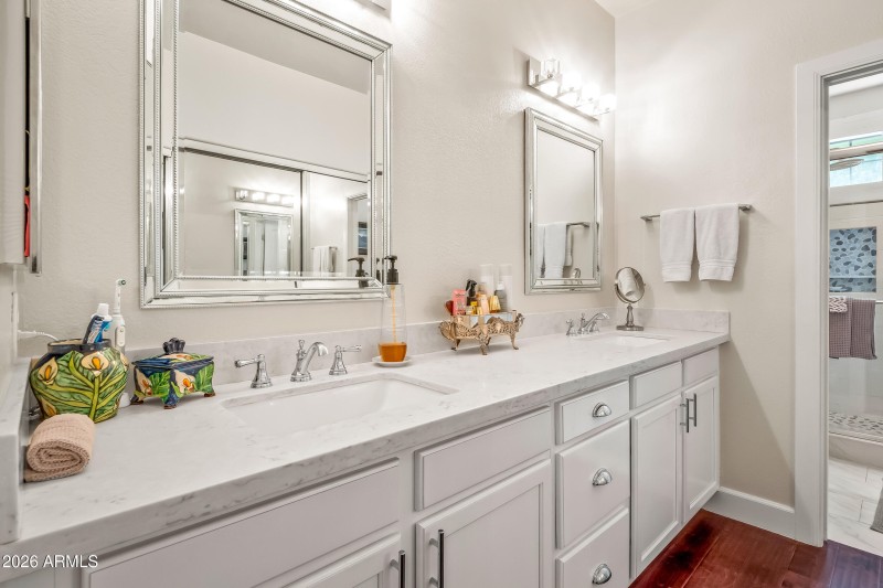 Double Sinks Primary Bathroom