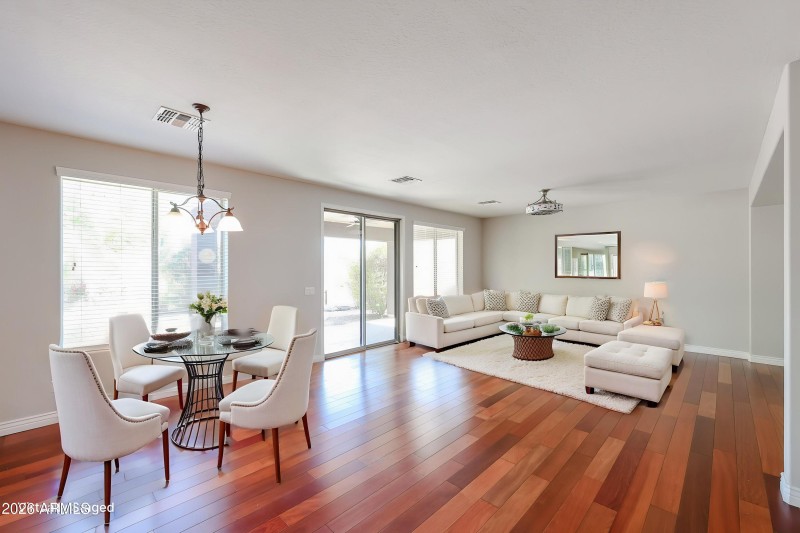 Virtually Staged Family Room