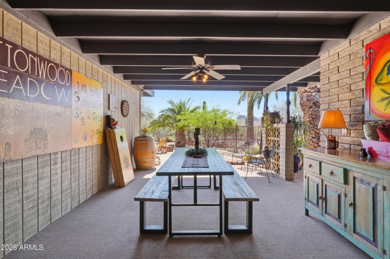 Rear connector to back yard