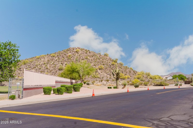 View from front yard