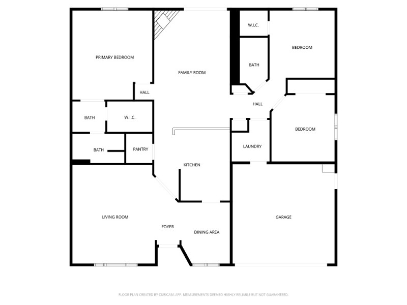 FLOOR PLAN NOT TO SCALE 3rd Bdrm Office