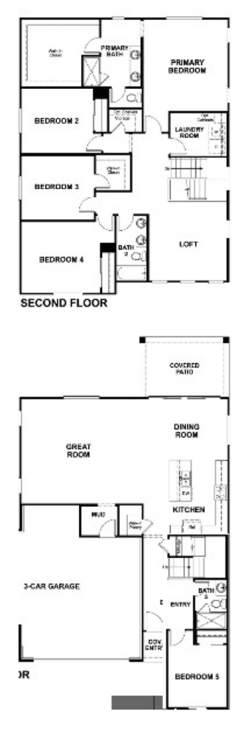Floorplan (via seller from builder)