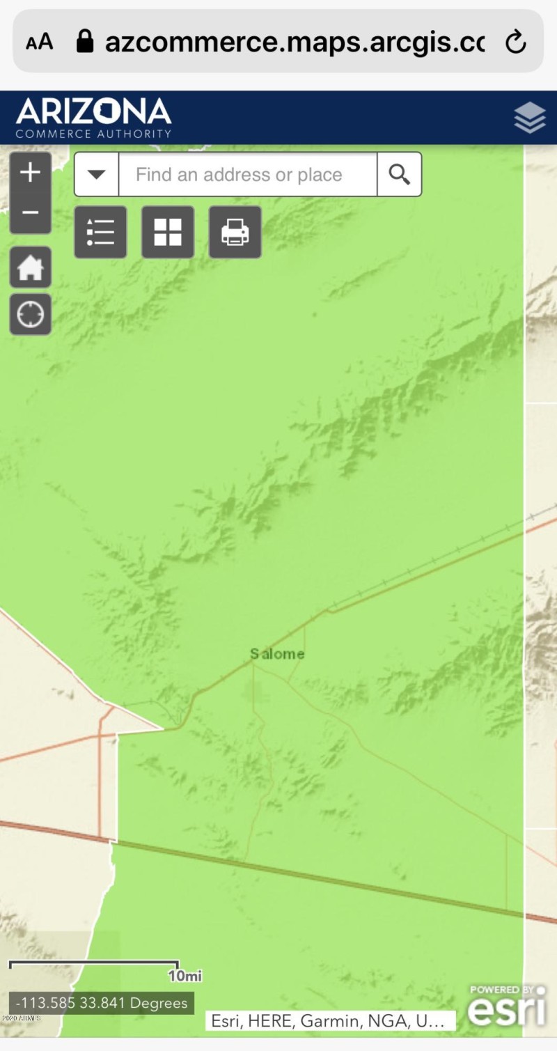 Salome, Fully Opportunity Zone